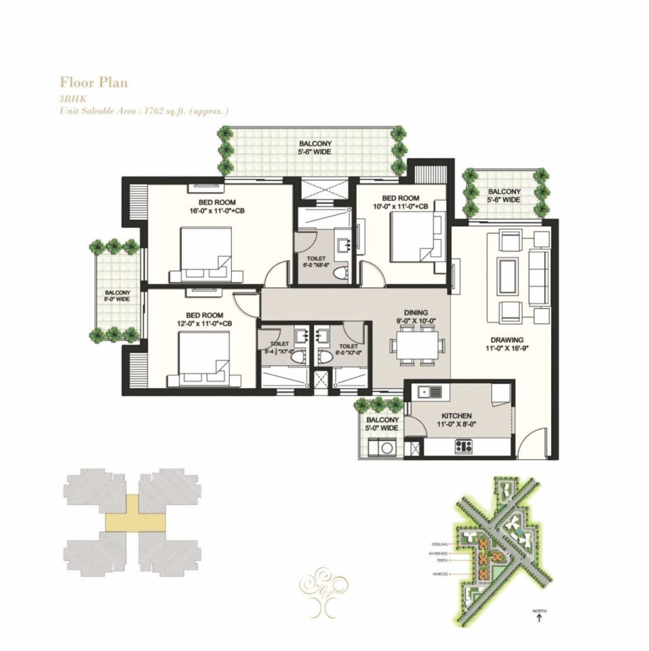 Ansal Highland Park Floor Plan